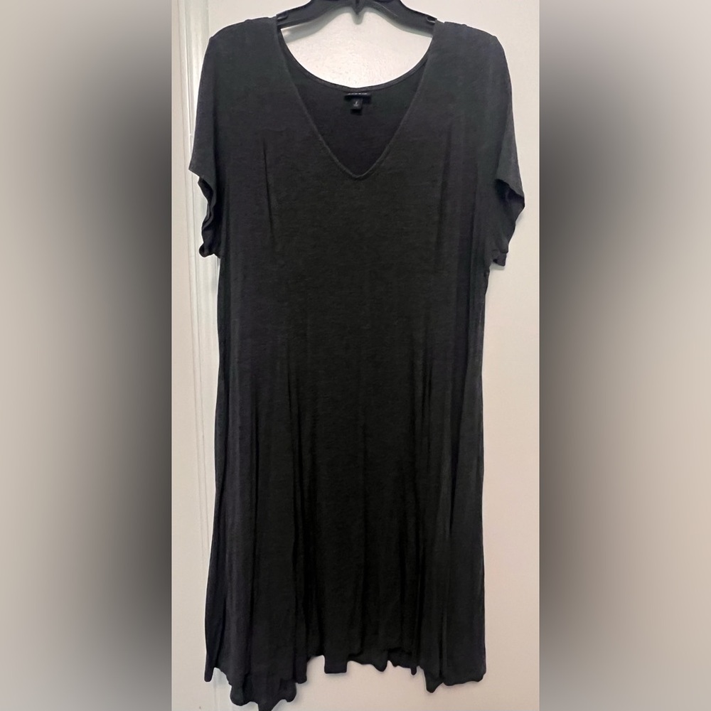 Torrid Charcoal V-Neck Dress